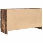 Preview: TV-Schrank Räuchereiche 100x35x54 cm Holzwerkstoff