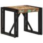 Preview: ARDEBO.de - Couchtisch Mehrfarbig 40x40x35 cm Altholz Massivholz