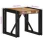 Preview: Couchtisch Mehrfarbig 40x40x35 cm Altholz Massivholz