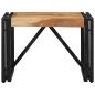 Preview: Couchtisch 50x50x35 cm Massivholz Akazie