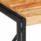 Preview: Couchtisch 50x50x35 cm Massivholz Akazie