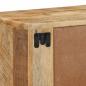 Preview: TV-Wandschrank 100x32x25 cm Raues Massivholz Mango