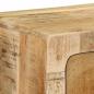 Preview: TV-Wandschrank 100x32x25 cm Raues Massivholz Mango