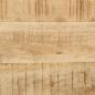 Preview: TV-Wandschrank 100x32x25 cm Raues Massivholz Mango