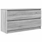 Preview: TV-Schrank Grau Sonoma 100x35x54 cm Holzwerkstoff