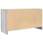 Preview: TV-Schrank Grau Sonoma 100x35x54 cm Holzwerkstoff