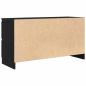 Preview: TV-Schrank Schwarz 100x35x54 cm Holzwerkstoff