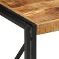 Preview: Couchtisch 50x50x35 cm Raues Massivholz Mango