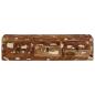 Preview: TV-Wandschrank 100x32x25 cm Altholz Massivholz