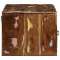 Preview: TV-Wandschrank 100x32x25 cm Altholz Massivholz
