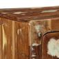 Preview: TV-Wandschrank 100x32x25 cm Altholz Massivholz