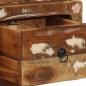 Preview: TV-Wandschrank 100x32x25 cm Altholz Massivholz