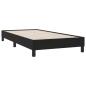 Preview: Boxspringbett mit Matratze Schwarz 90x210 cm Samt