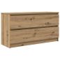 Preview: TV-Schrank Artisan-Eiche 100x35x54 cm Holzwerkstoff