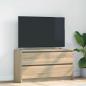 Preview: ARDEBO.de - TV-Schrank Sonoma-Eiche 100x35x54 cm Holzwerkstoff