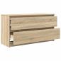 Preview: TV-Schrank Sonoma-Eiche 100x35x54 cm Holzwerkstoff