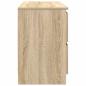 Preview: TV-Schrank Sonoma-Eiche 100x35x54 cm Holzwerkstoff