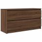 Preview: TV-Schrank Braun Eichen-Optik 100x35x54 cm Holzwerkstoff