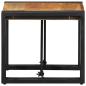 Preview: Couchtisch 40x40x35 cm Massivholz Akazie