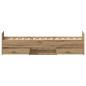 Preview: Bettgestell ohne Matratze Artisan-Eiche 90x190cm Holzwerkstoff