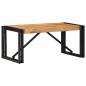 Preview: Couchtisch 80x40x35 cm Massivholz Akazie