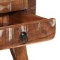 Preview: Nachttisch 37x32x50 cm Altholz Massivholz