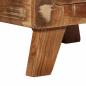 Preview: Nachttisch 37x32x50 cm Altholz Massivholz
