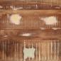 Preview: Nachttisch 37x32x50 cm Altholz Massivholz