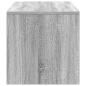 Preview: TV-Schrank Grau Sonoma 100x40x40 cm Holzwerkstoff