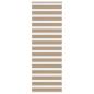 Preview: Doppelrollo Sandbraun 85x230 cm Stoffbreite 80,9 cm Polyester