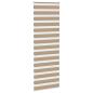 Preview: Doppelrollo Sandbraun 85x230 cm Stoffbreite 80,9 cm Polyester