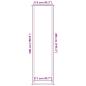 Preview: Fußmatte Braun 115x500 cm