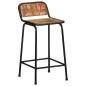 Preview: Barhocker 4 Stk. 46x35,5x80 cm Altholz Massivholz