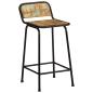 Preview: Barhocker 4 Stk. 46x35,5x80 cm Altholz Massivholz