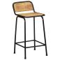 Preview: Barhocker 4 Stk. 46x35,5x80 cm Raues Mango Massivholz