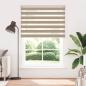 Preview: Zebrarollo Sandbraun 155x200 cm Stoffbreite 150,9 cm Polyester