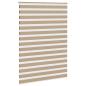 Preview: Zebrarollo Sandbraun 155x200 cm Stoffbreite 150,9 cm Polyester