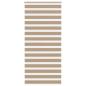 Preview: ARDEBO.de - Zebrarollo Sandbraun 100x230 cm Stoffbreite 95,9 cm Polyester