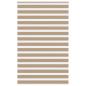 Preview: ARDEBO.de - Zebrarollo Sandbraun 150x230 cm Stoffbreite 145,9 cm Polyester