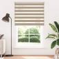 Preview: Zebrarollo Sandbraun 150x230 cm Stoffbreite 145,9 cm Polyester