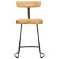 Preview: Barhocker 2 Stk. 49x43x79 cm Mango Massivholz