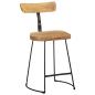 Preview: Barhocker 2 Stk. 49x43x79 cm Mango Massivholz