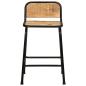 Preview: Barhocker 4 Stk. 46x35,5x70 cm Raues Mango Massivholz
