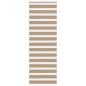 Preview: ARDEBO.de - Zebrarollo Sandbraun 70x230 cm Stoffbreite 65,9 cm Polyester