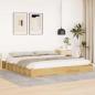 Preview: ARDEBO.de - Massivholzbett ohne Matratze 180x200 cm Eichenholz