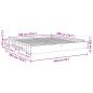 Preview: Massivholzbett ohne Matratze 180x200 cm Eichenholz