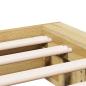 Preview: Massivholzbett ohne Matratze 150x200 cm Eichenholz