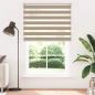 Preview: Zebrarollo Sandbraun 140x200 cm Stoffbreite 135,9 cm Polyester