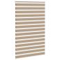 Preview: Zebrarollo Sandbraun 140x230 cm Stoffbreite 135,9 cm Polyester