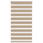 Preview: ARDEBO.de - Zebrarollo Sandbraun 70x150 cm Stoffbreite 65,9 cm Polyester